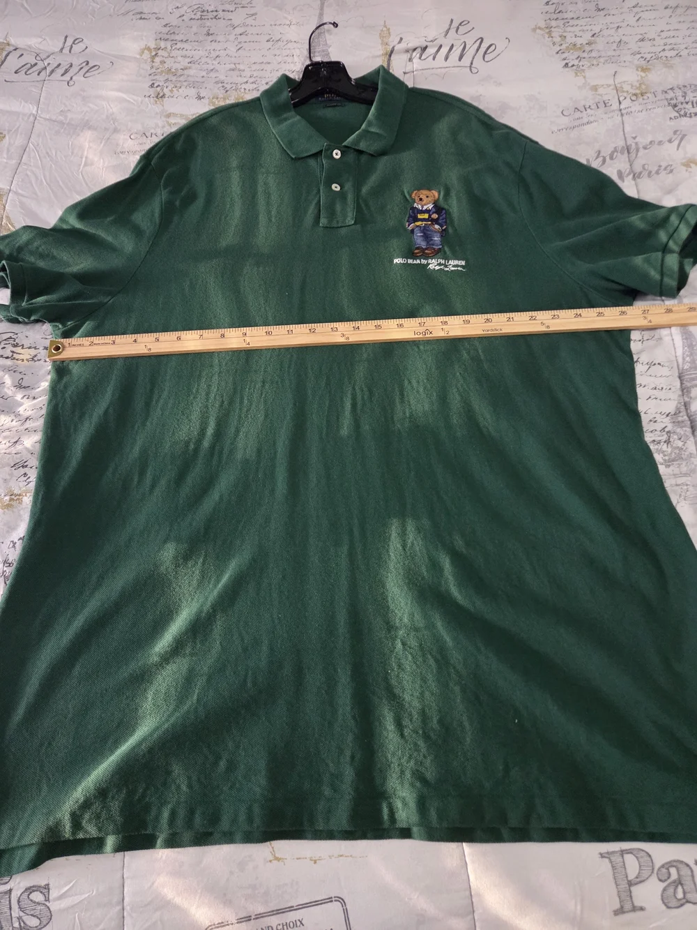 Polo by Ralph Lauren Forest Green Bear Polo Shirt